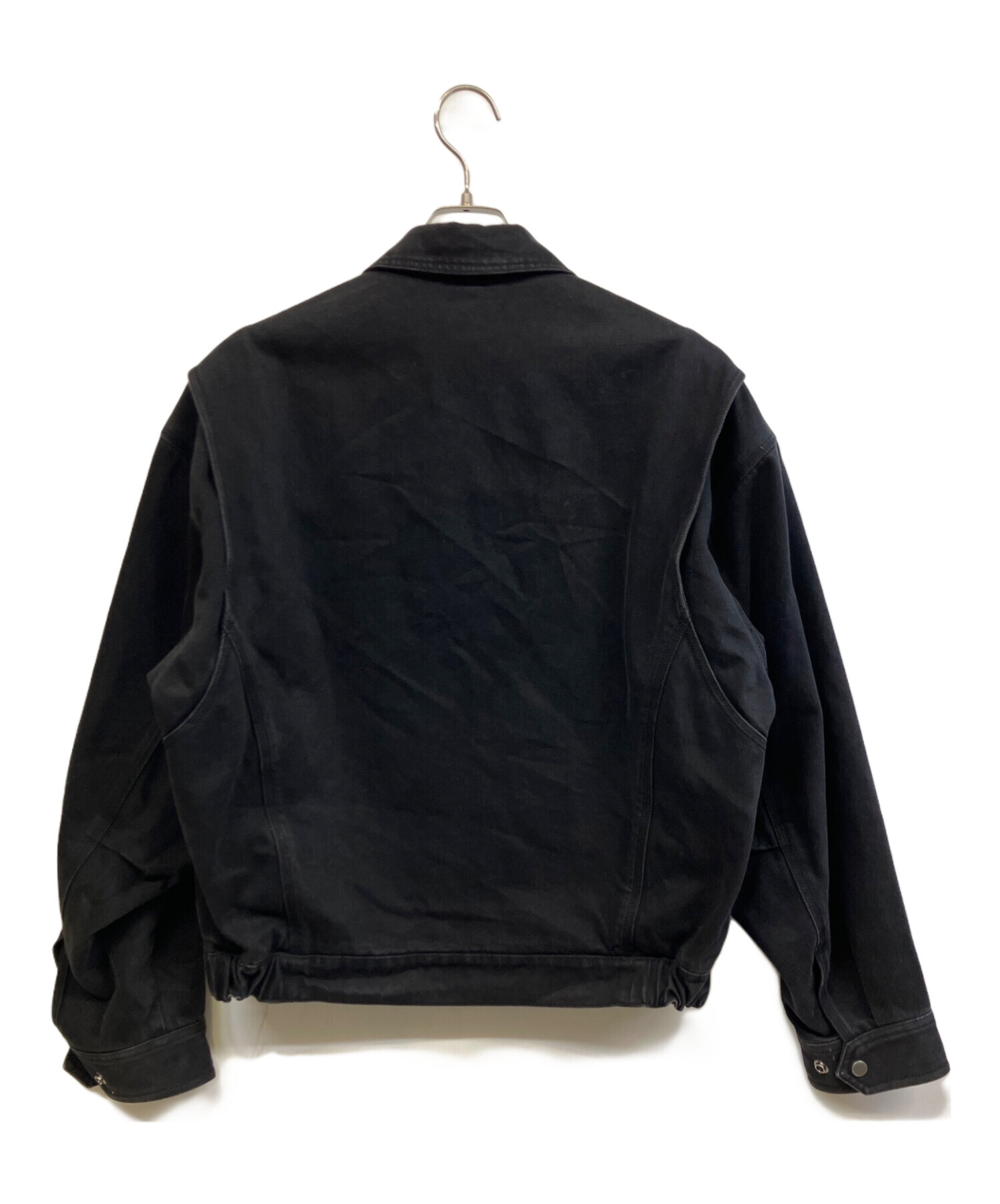 【完売品】coor(クアー) ボンバージャケット　リバーシブル　ブラック 中古・古着通販】coor (クアー) ファイヤーマンジャケット ブラック