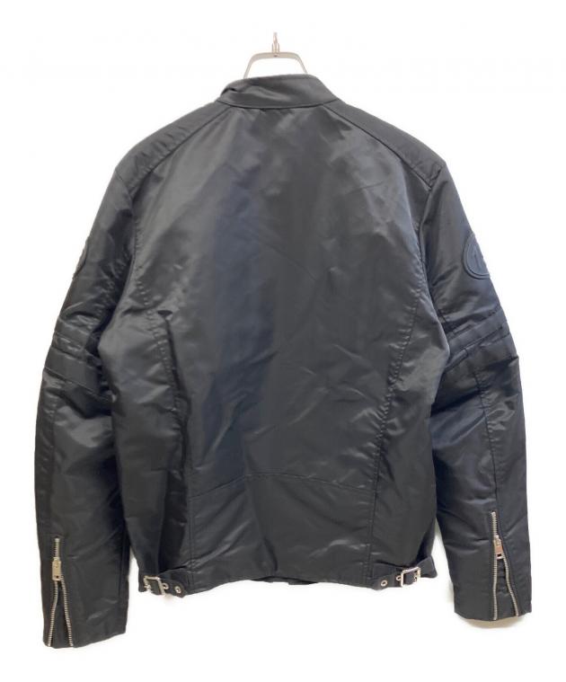 中古・古着通販】DIESEL (ディーゼル) ライダースジャケット ブラック