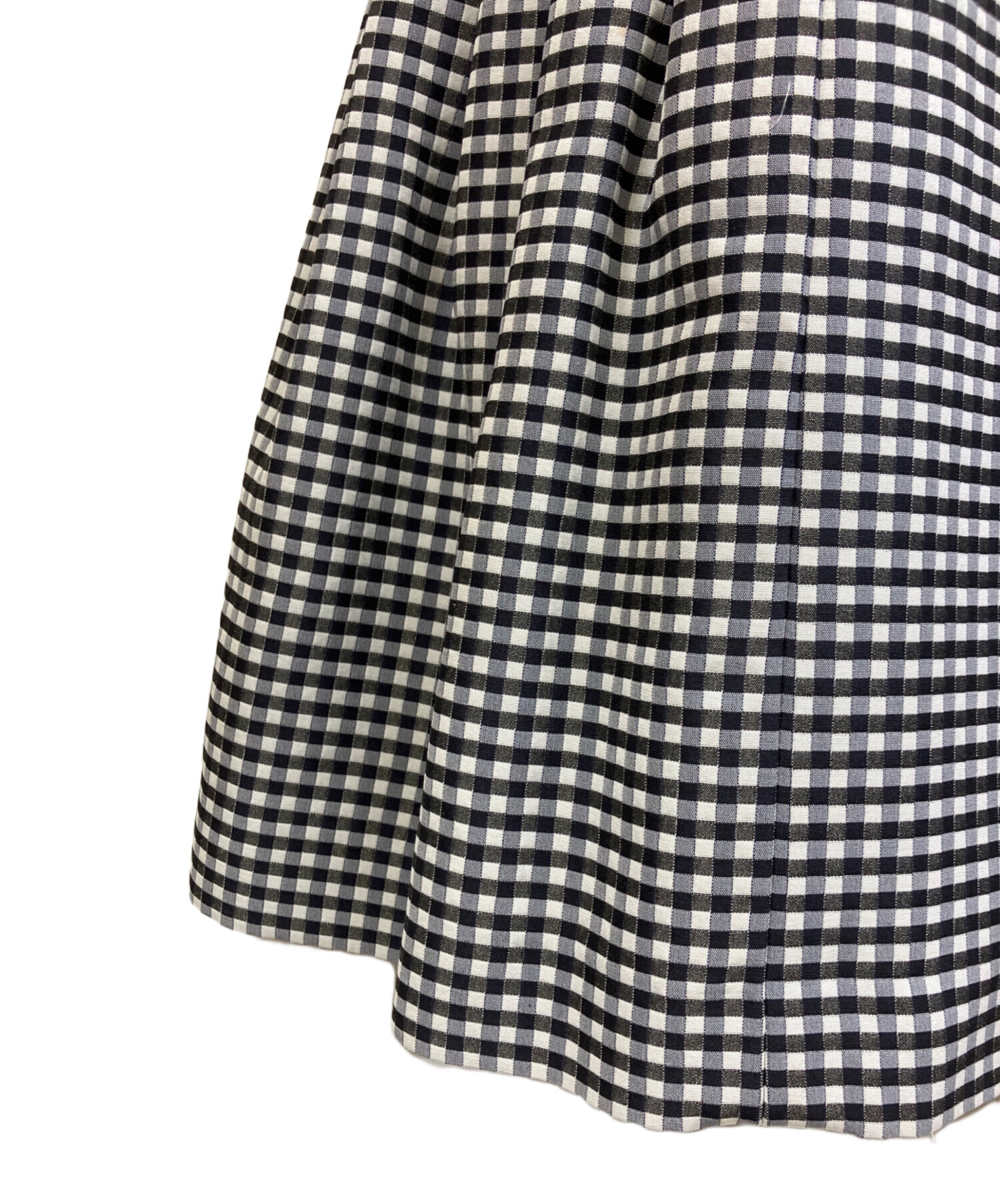 René 半袖ひざ丈ワンピース 36 中古・古着通販】Rene (ルネ) 半袖ワンピース ホワイト×ネイビー