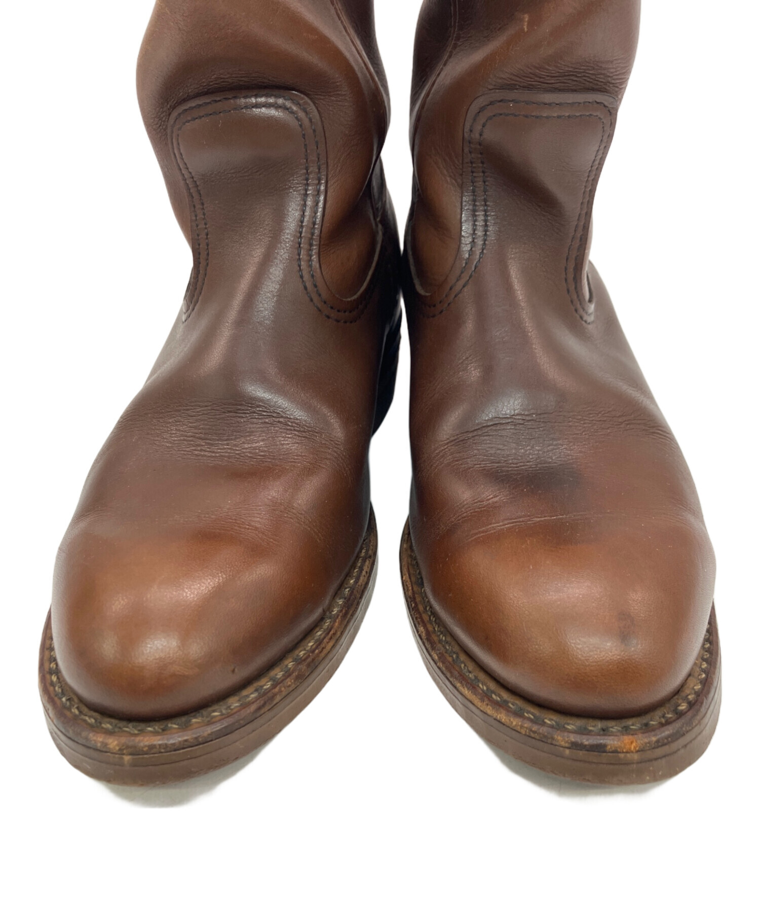 中古・古着通販】RED WING (レッドウィング) ペコスブーツ ブラウン