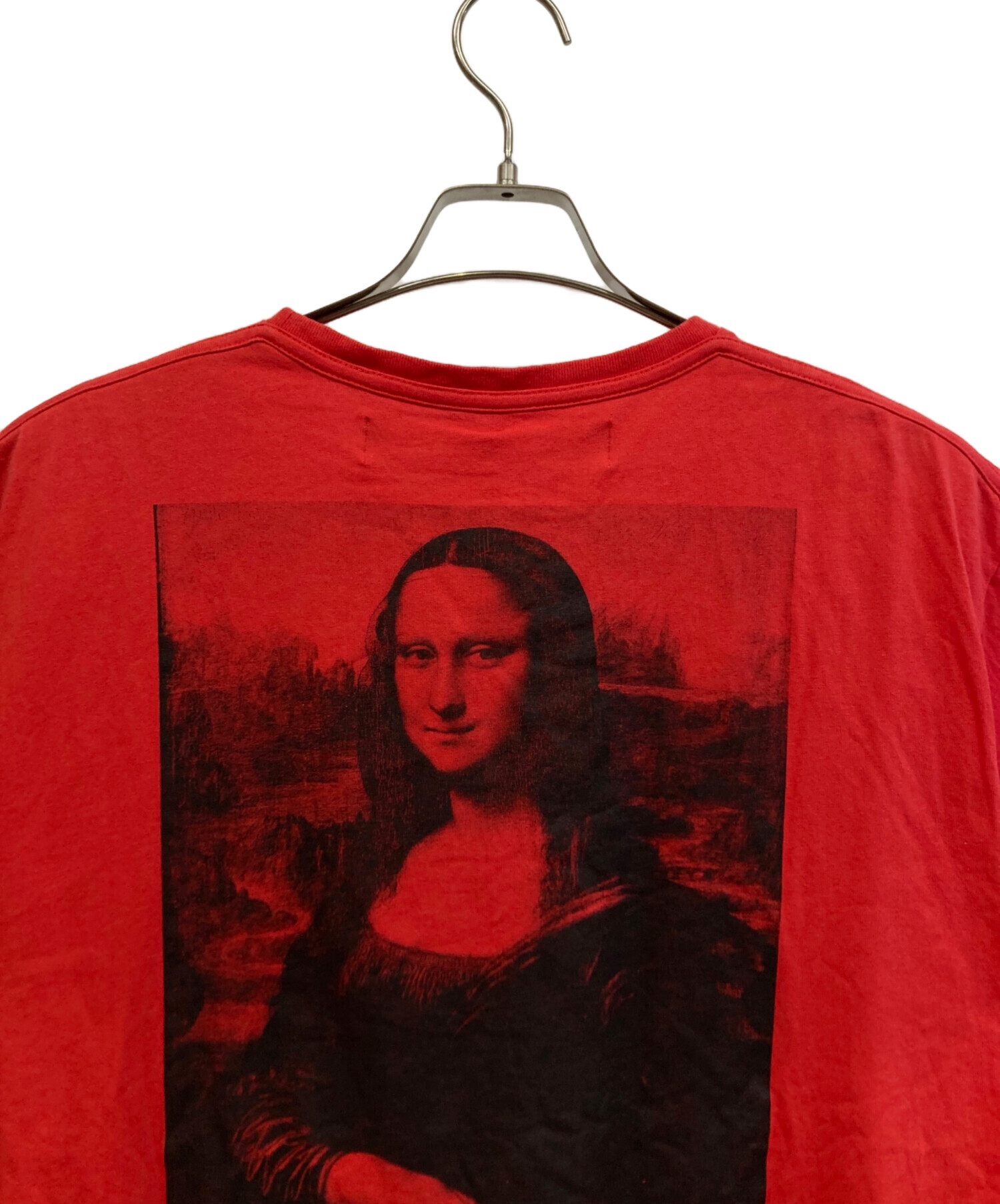 中古・古着通販】OFFWHITE (オフホワイト) 半袖カットソー レッド 