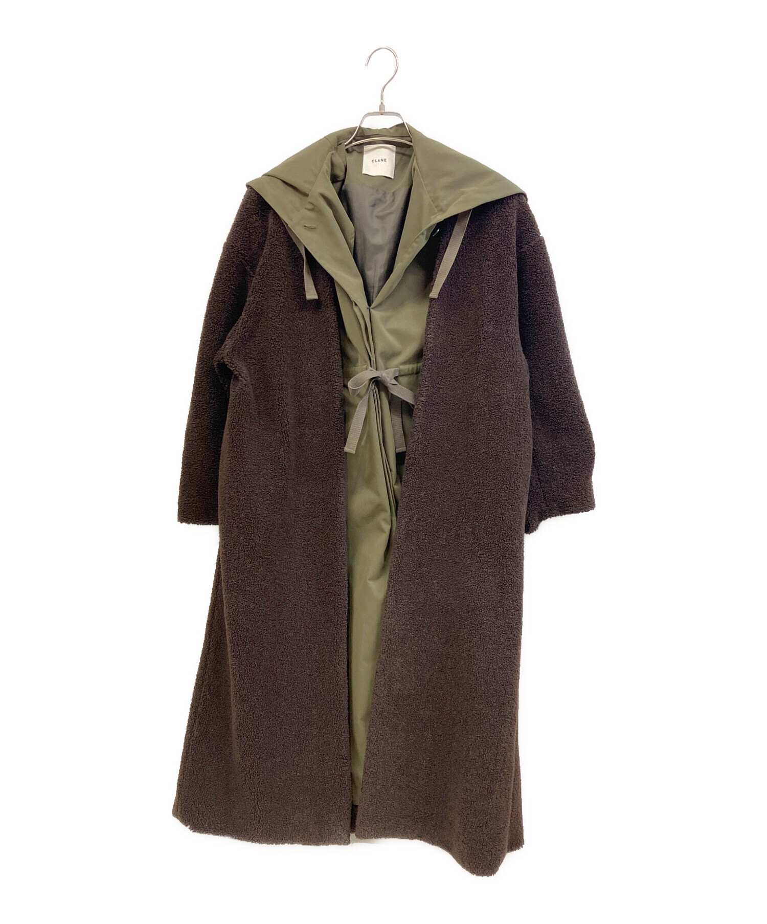 中古・古着通販】CLANE (クラネ) ミリタリーレイヤーボアコート
