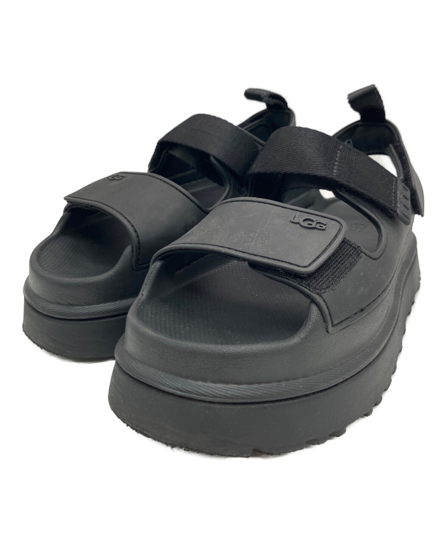中古・古着通販】UGG (アグ) サンダル ブラック サイズ:22cm｜ブランド 