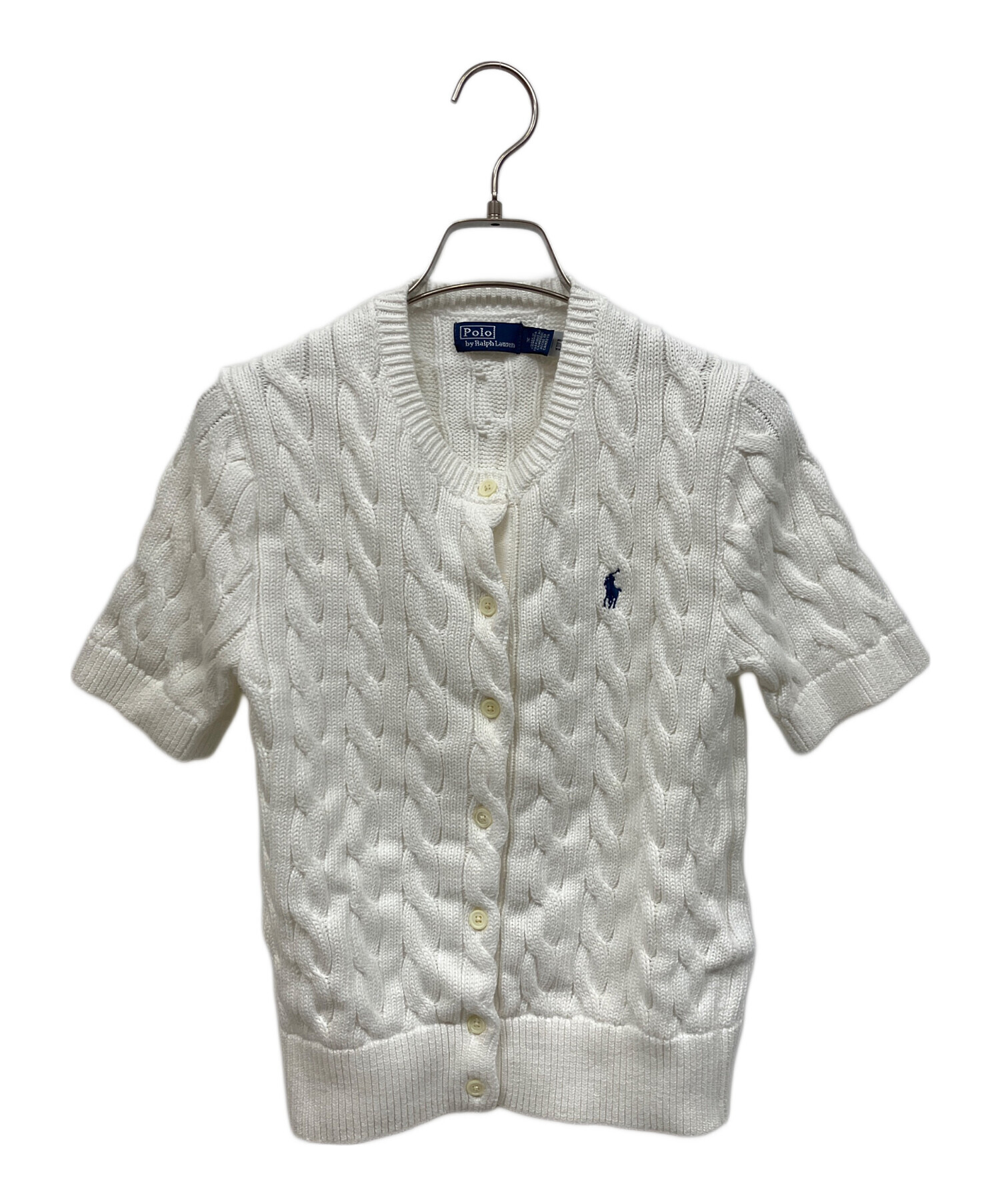 POLO RALPH LAUREN 半袖カーディガン 中古・古着通販】POLO RALPH LAUREN (ポロ・ラルフローレン) 半袖