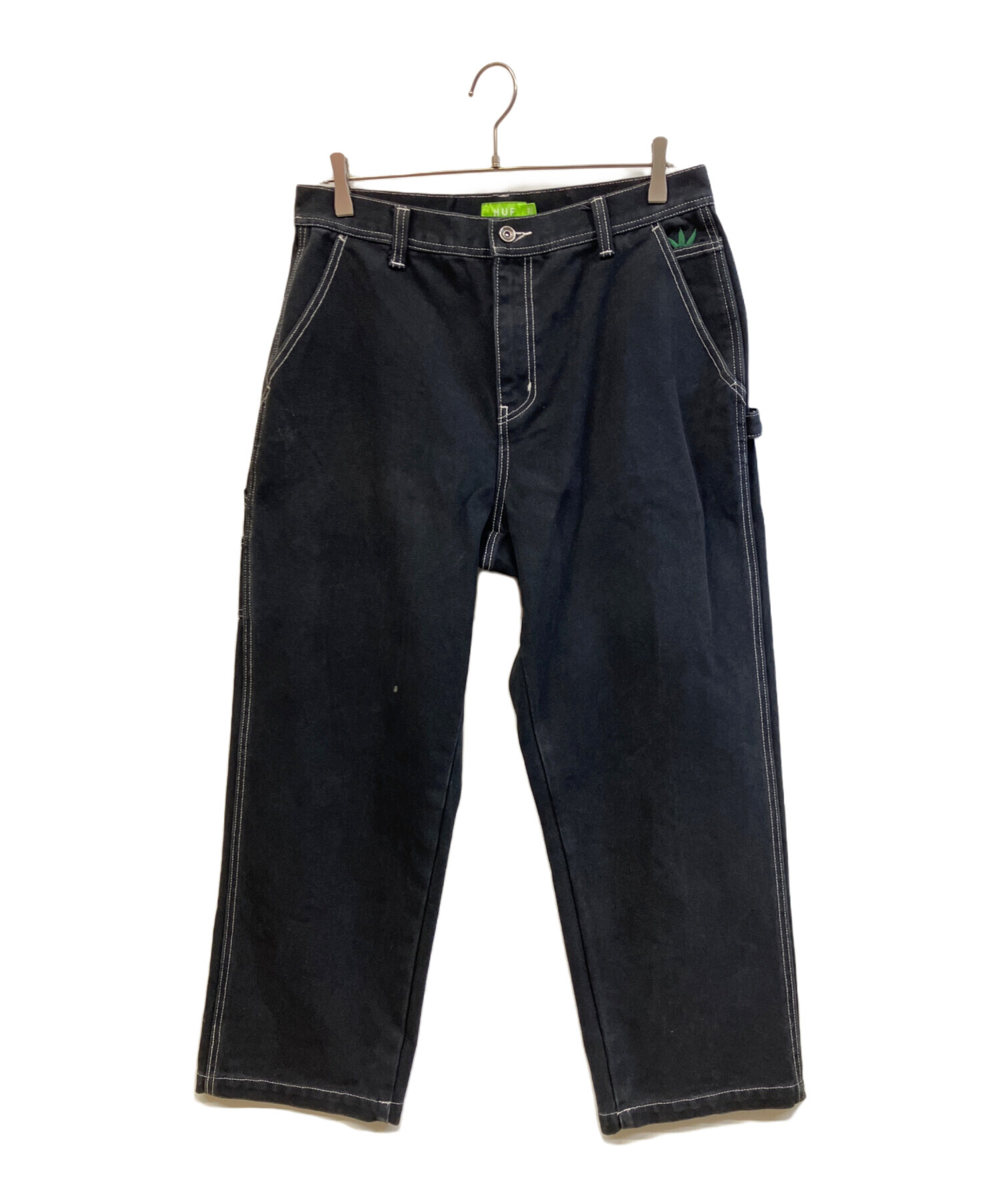 中古・古着通販】HUF (ハフ) ペインターパンツ ブラック サイズ:30 