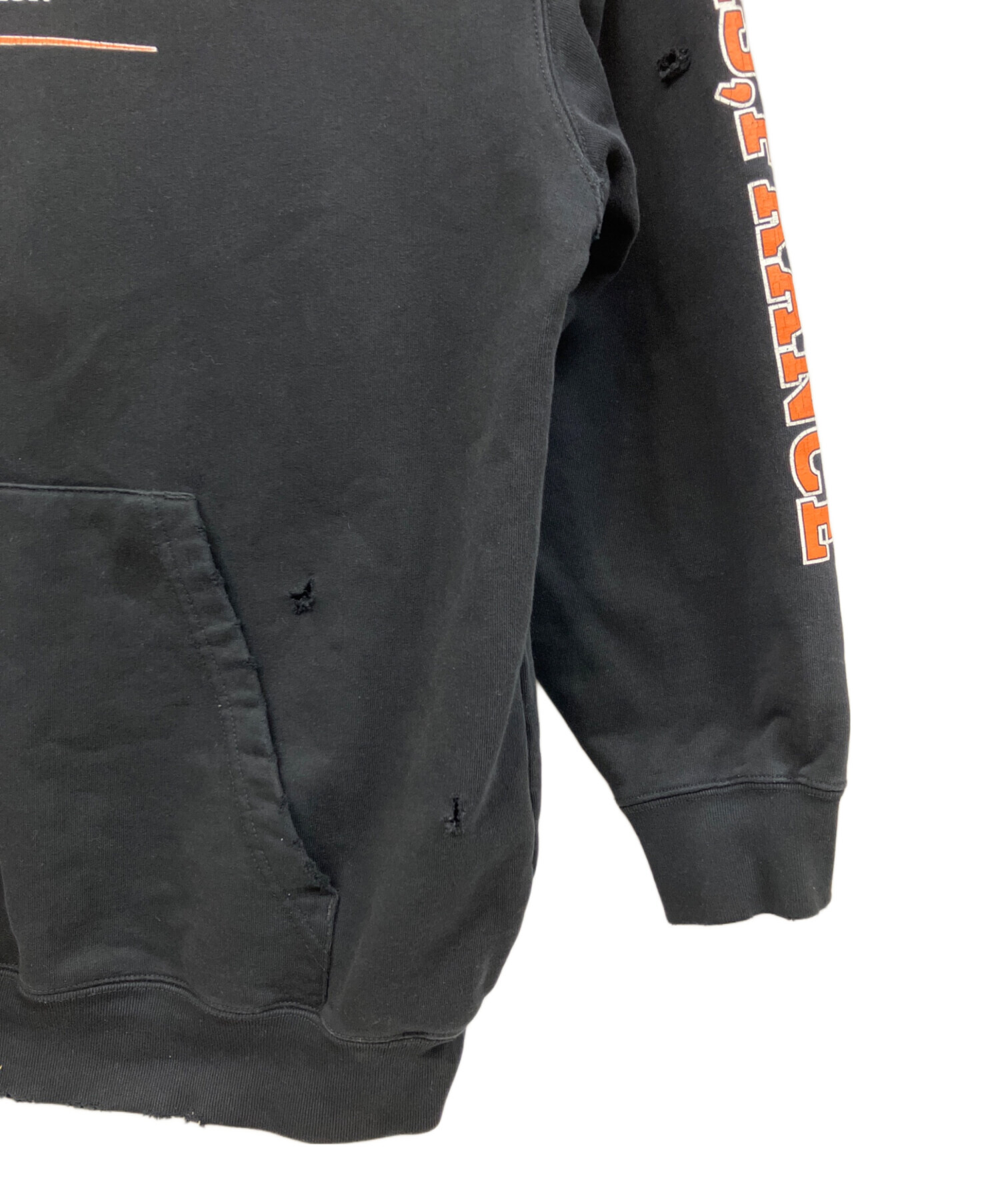 中古・古着通販】BALENCIAGA (バレンシアガ) パーカー ブラック サイズ