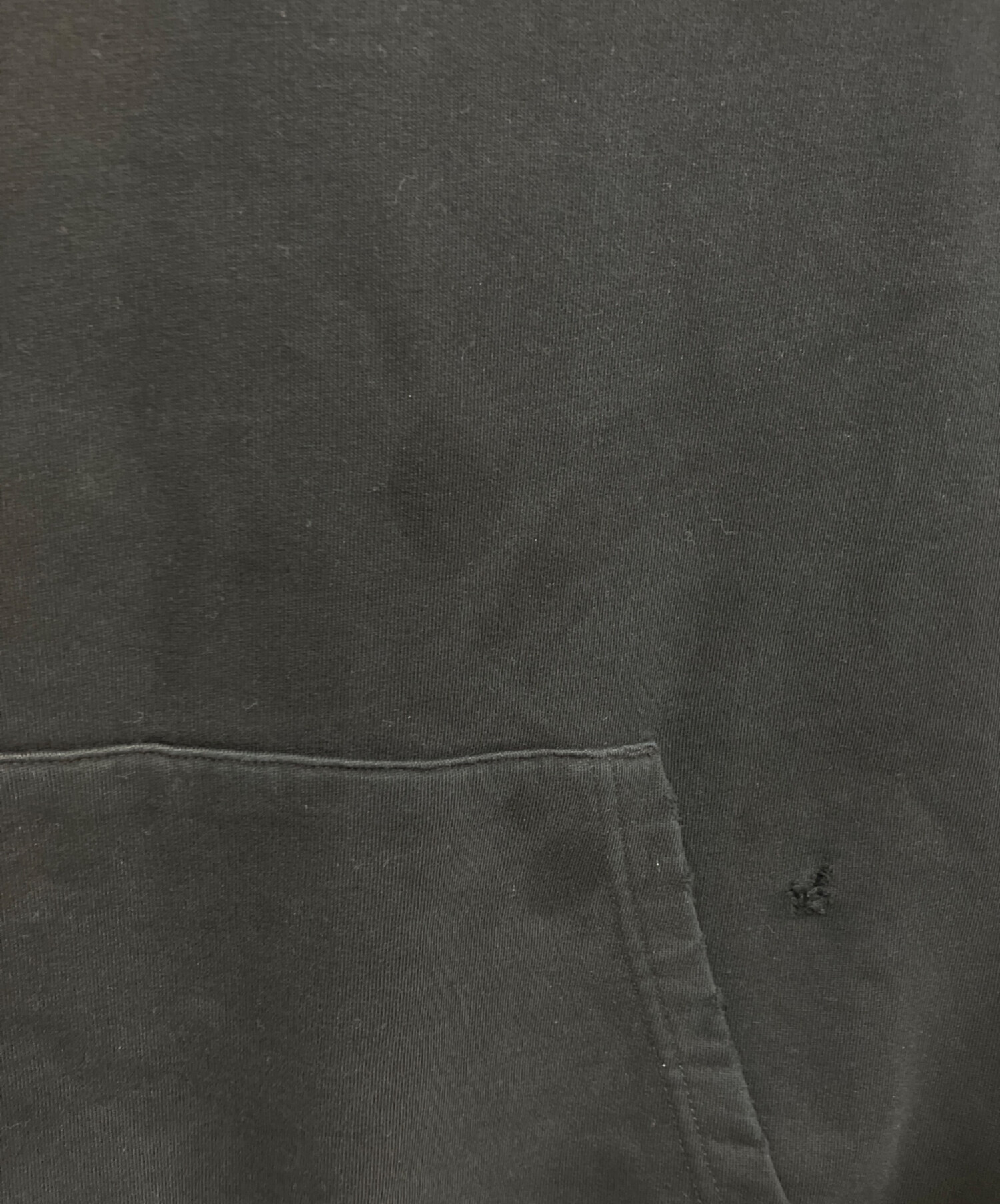 中古・古着通販】BALENCIAGA (バレンシアガ) パーカー ブラック サイズ 