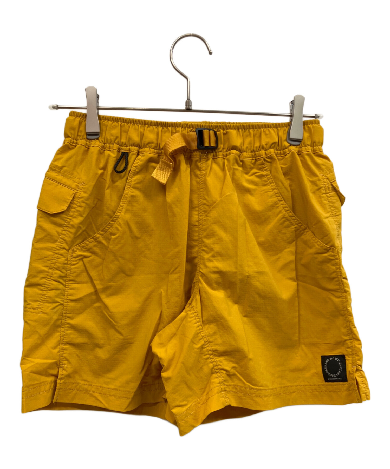 中古・古着通販】山と道 (ヤマトミチ) ハーフパンツ イエロー サイズ:S