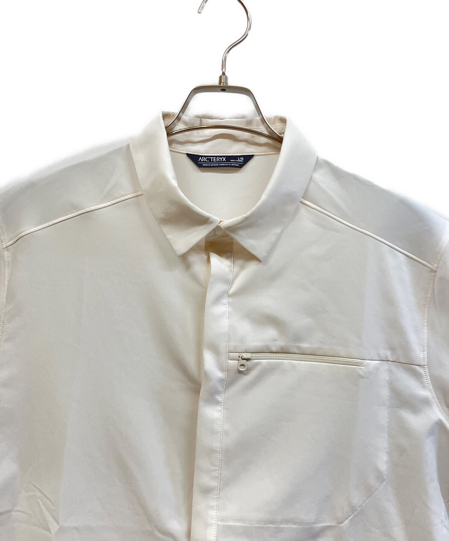 中古・古着通販】ARC'TERYX (アークテリクス) 半袖シャツ ホワイト