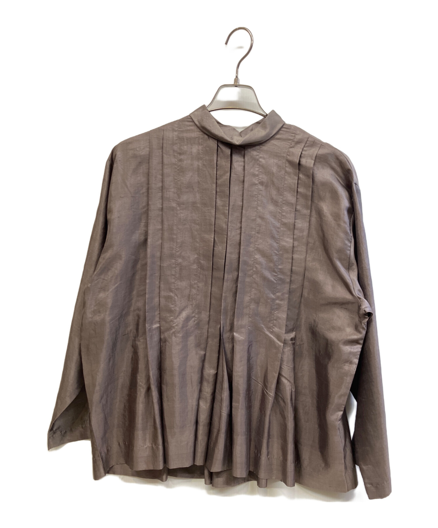中古・古着通販】BUNON (ブノン) 長袖シャツ ブラウン サイズ:F