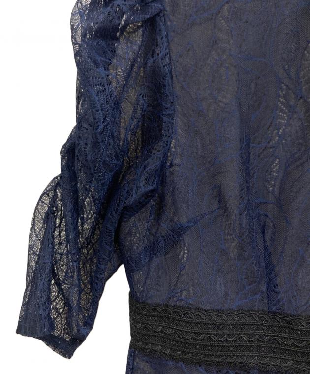 Leja 半袖ワンピース 中古・古着通販】LeJa (レジャ) 半袖ワンピース ネイビー サイズ:M