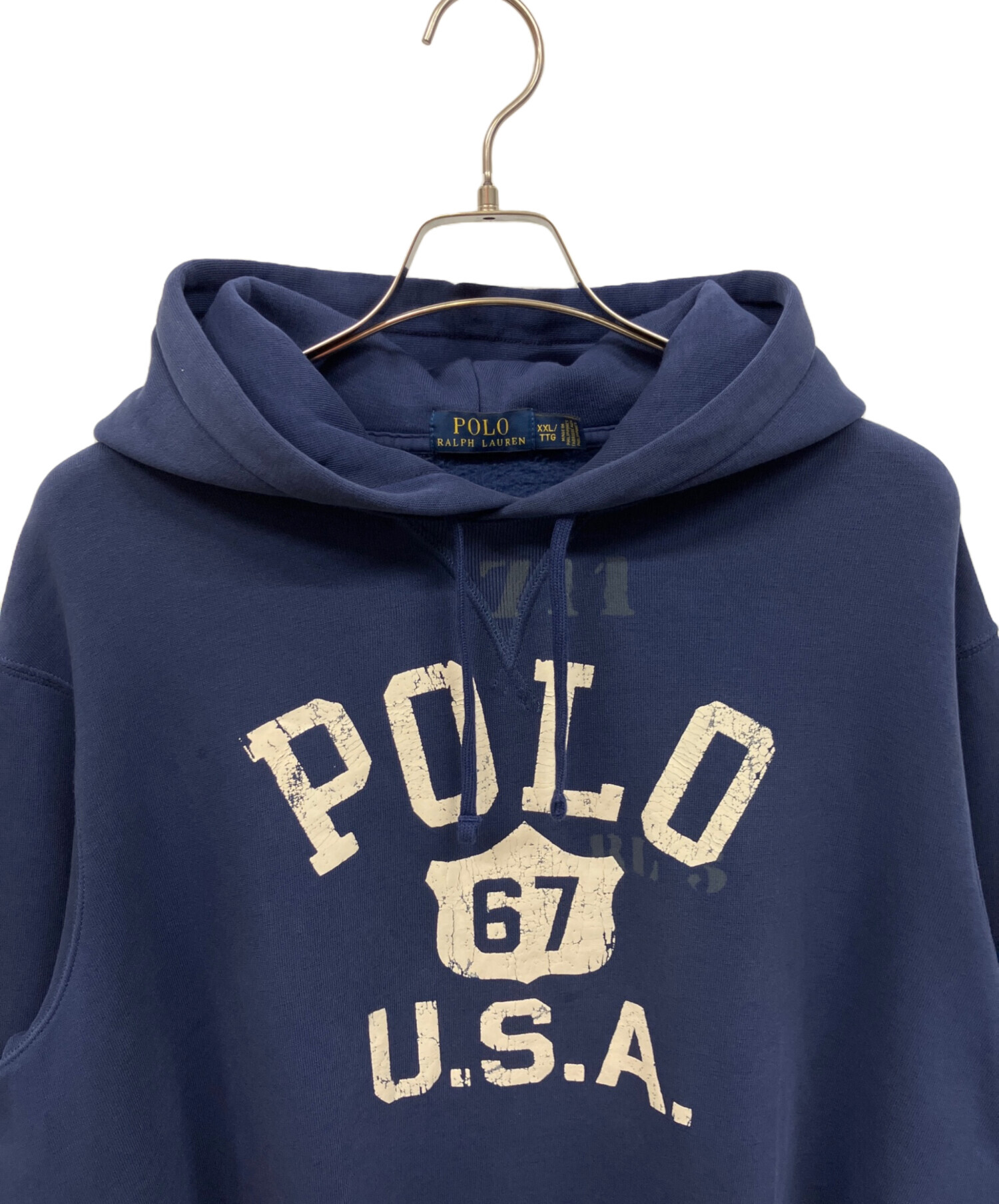 90s Old Polo Ralph Lauren y2k パーカー ネイビー 中古・古着通販】POLO RALPH LAUREN (ポロ・ラルフローレン) プル