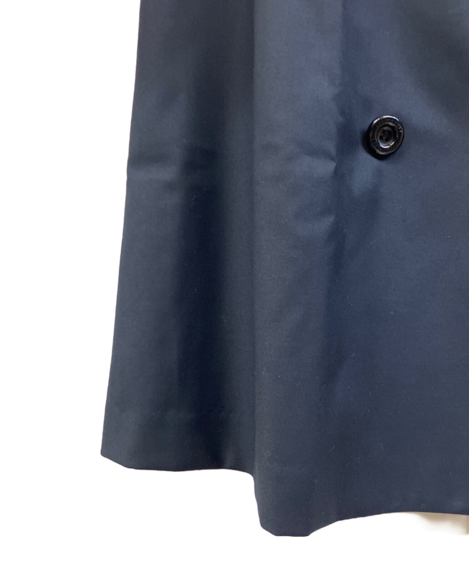 BLUE LABEL プリーツスカート 38 ネイビー　ブルーレーベル ブルーレーベルクレストブリッジ☆プリーツスカート☆金ボタン☆裾