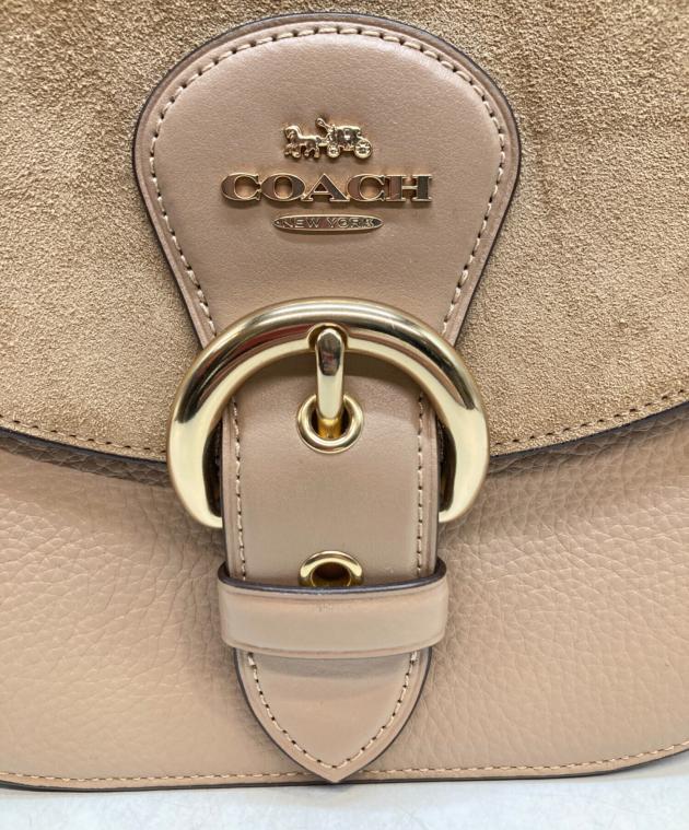中古・古着通販】COACH (コーチ) 2WAYショルダーバッグ ベージュ