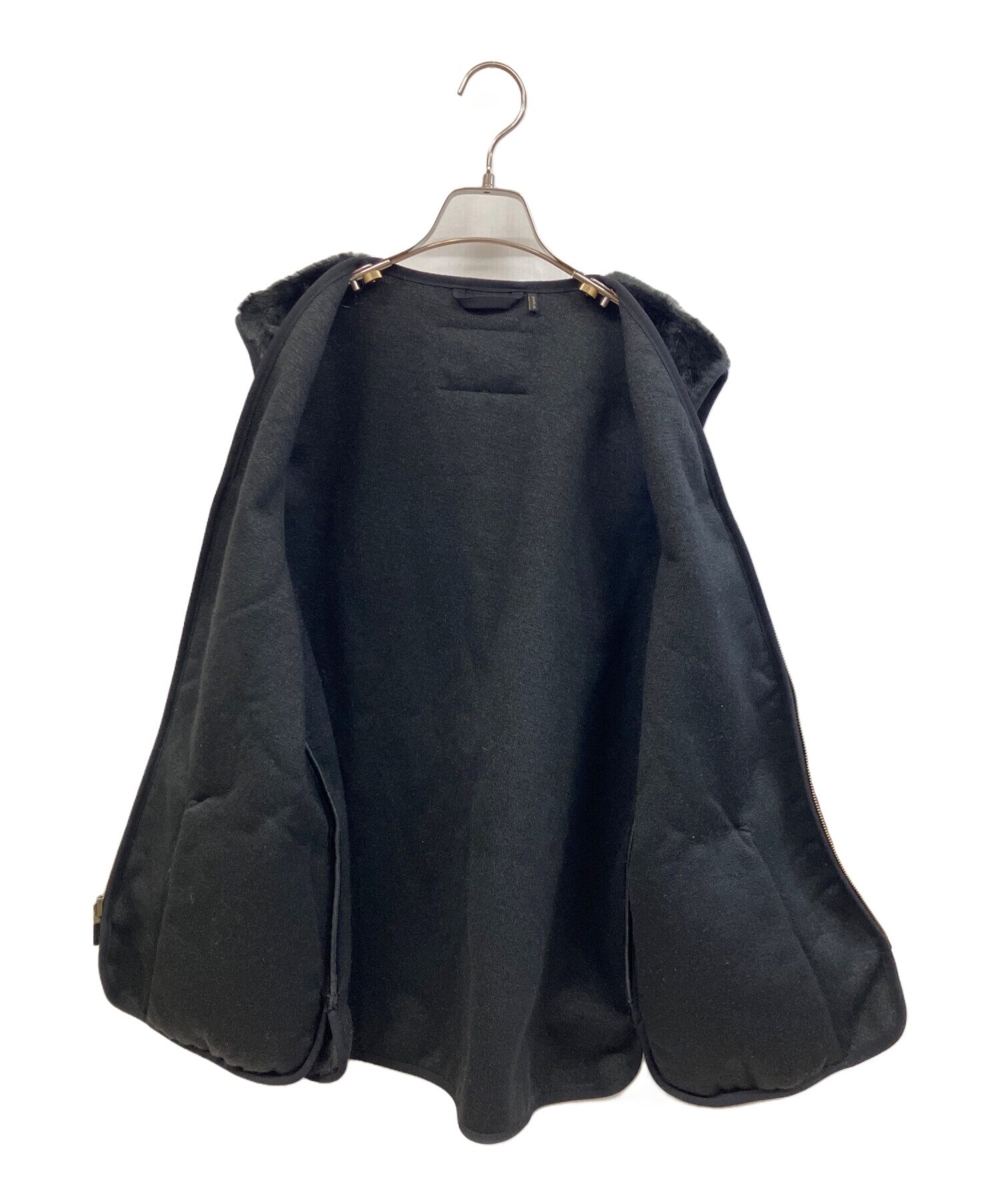 Barbour トラッパー black 新品・未使用 Msize 中古・古着通販】Barbour (バブアー) フロントジップファーライナー