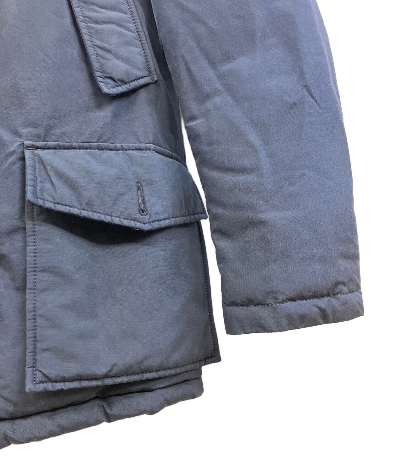 中古・古着通販】WOOLRICH (ウールリッチ) ダウンジャケット ネイビー 