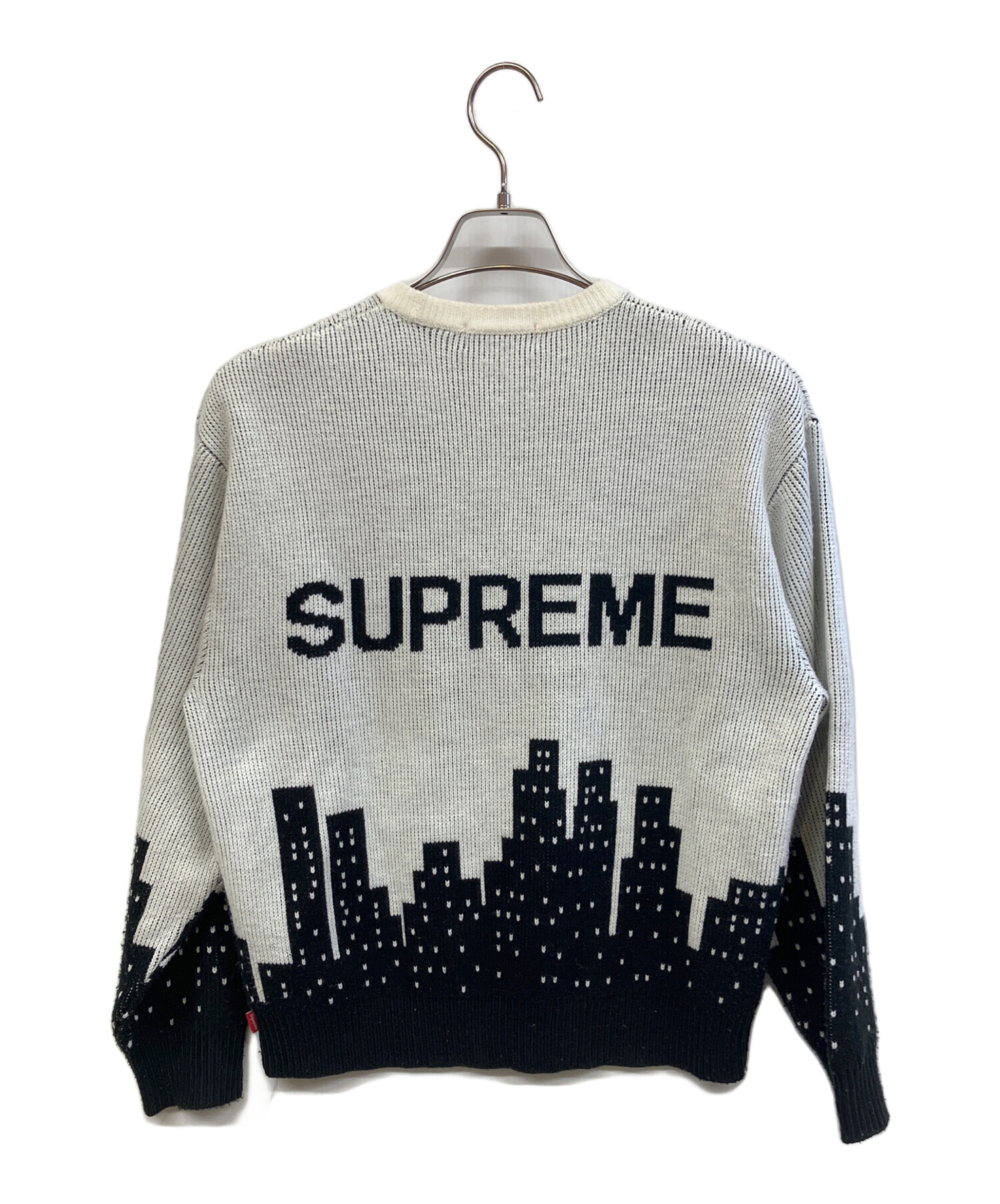 中古・古着通販】Supreme (シュプリーム) New York Sweater ブラック
