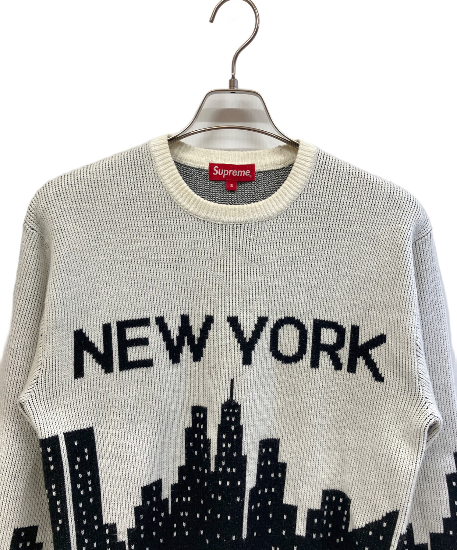 中古・古着通販】Supreme (シュプリーム) New York Sweater ブラック 