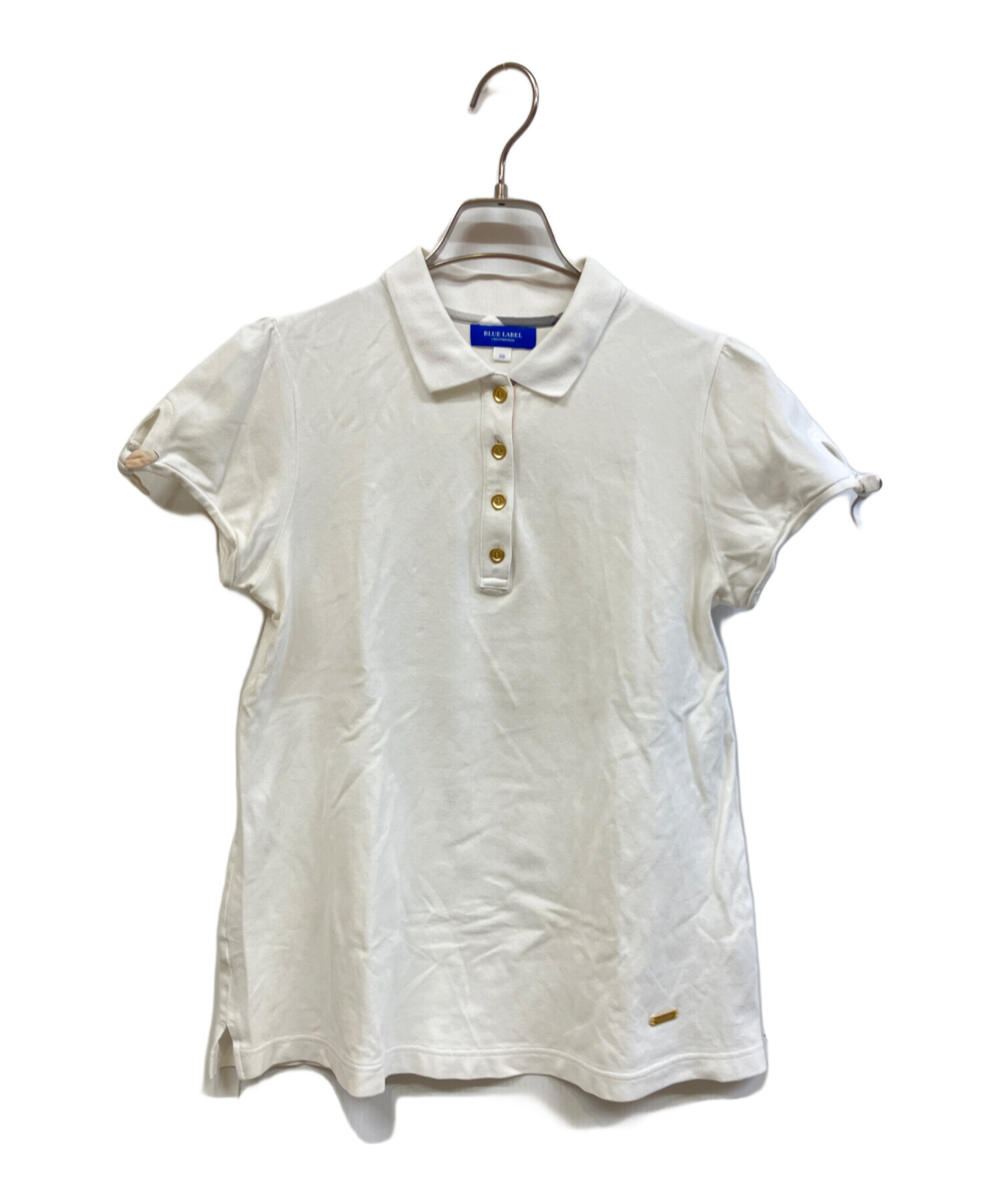 【新品未使用】ブルーレーベル　クレストブリッジ　レディースポロシャツ BLUE LABEL CRESTBRIDGE - ブルーレーベルクレストブリッジ BLUE LABEL