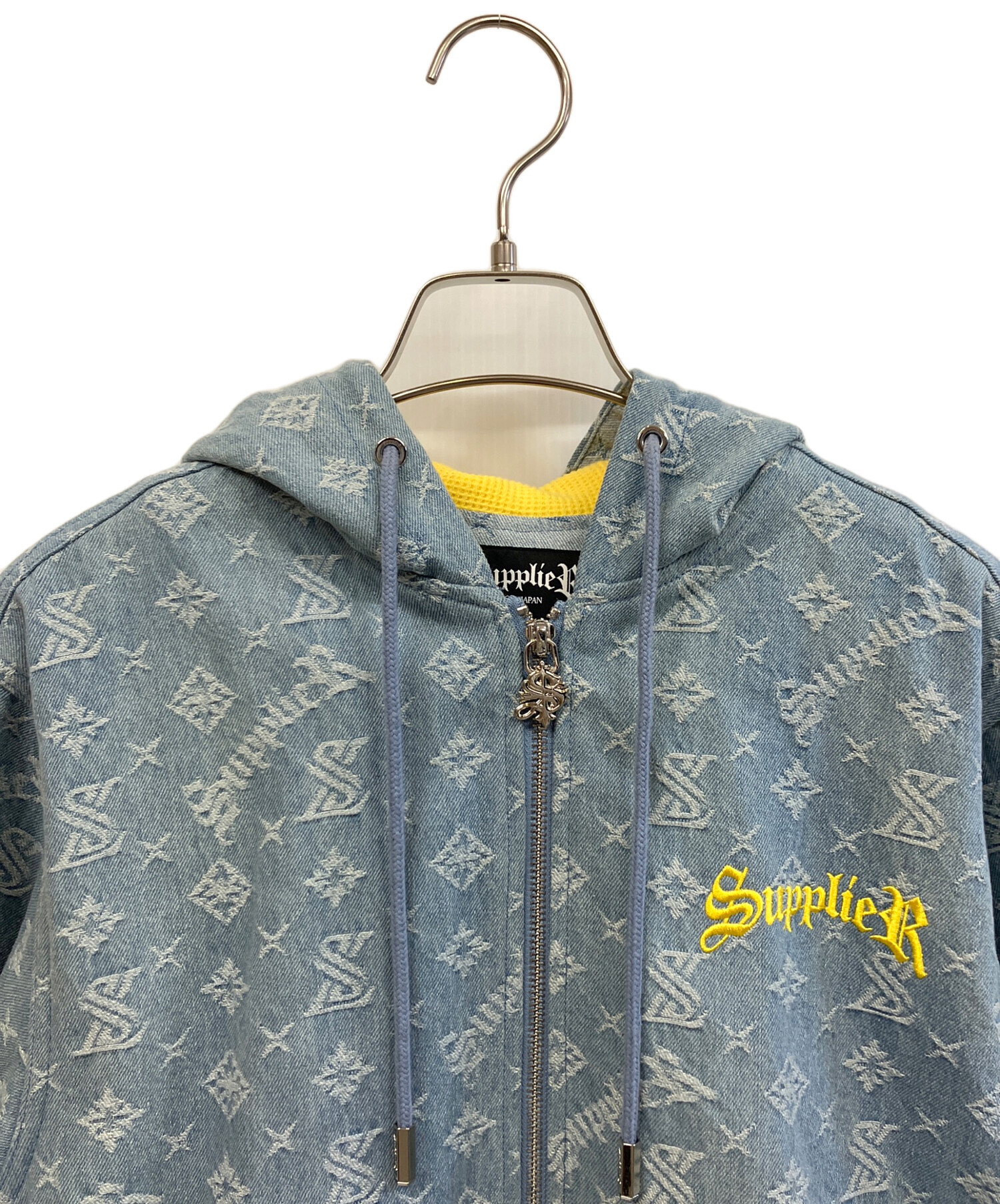 中古・古着通販】SUPPLIER (サプライヤー) Monogram Denim Hoodie