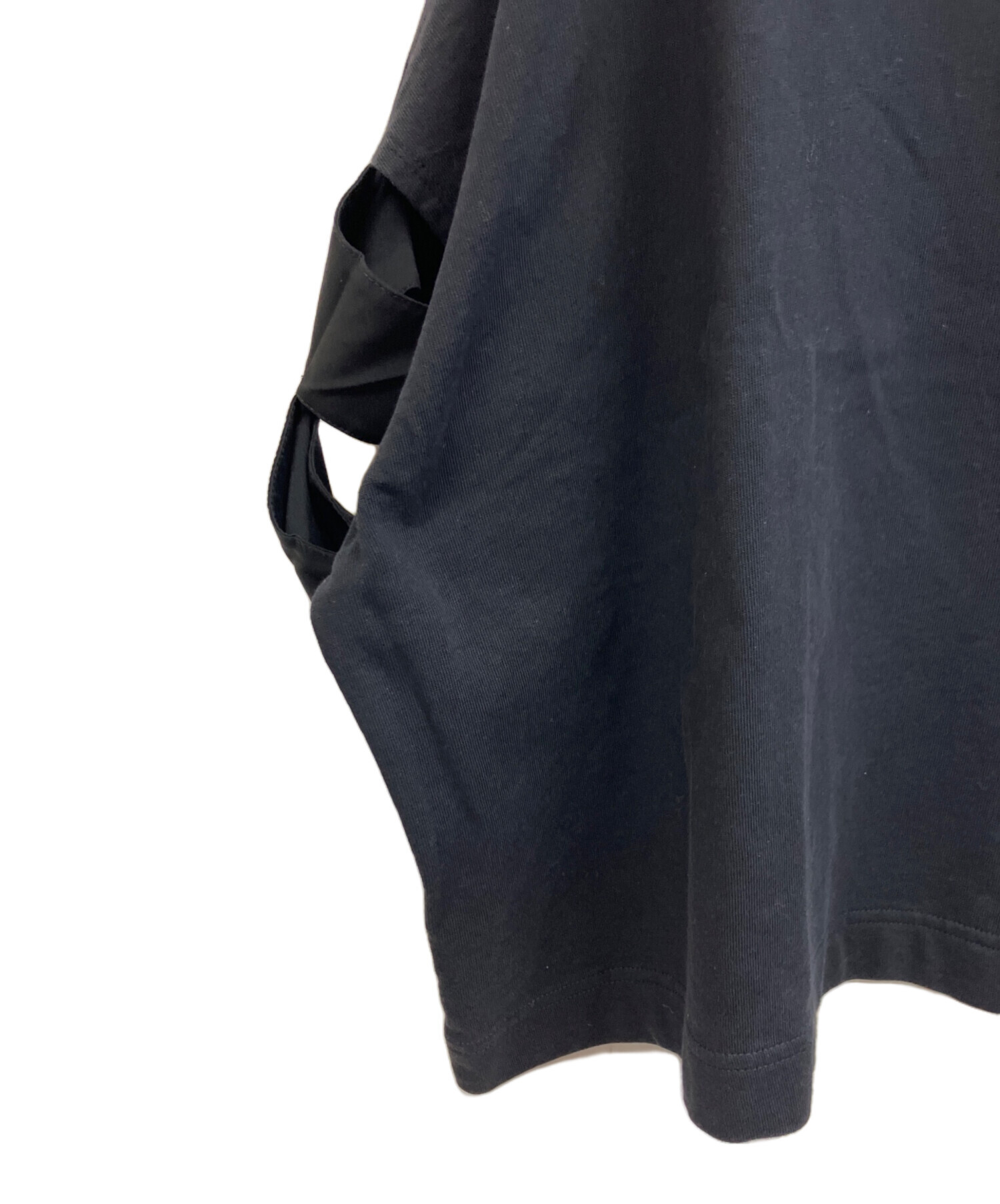 Y-3 ワイスリー Tシャツ・カットソー S 紺 【古着】【中古】【送料無料】 中古・古着通販】Y-3 (ワイスリー) OVERSIZED SS TEE - STRIPES
