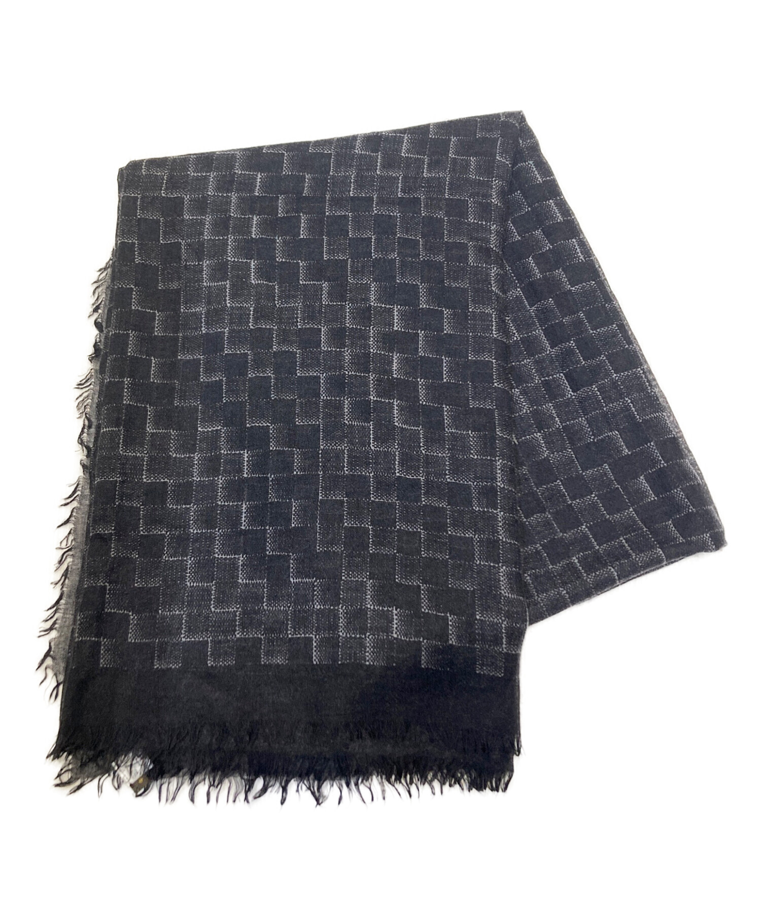 ルイヴィトン ショール 未使用品 中古・古着通販】LOUIS VUITTON (ルイ ヴィトン) ショール ブラック