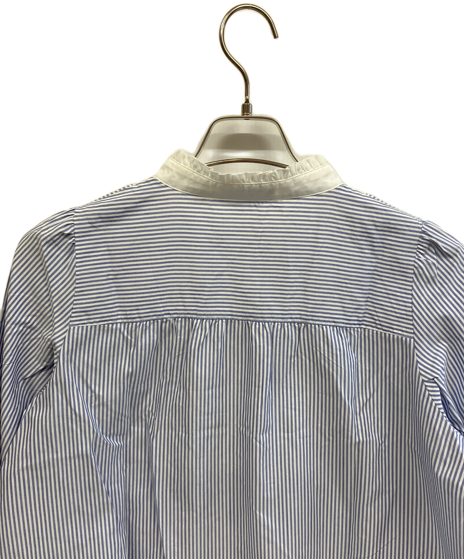 未使用 BLUE LABEL CRESTBRIDGE ブルーレーベル クレストブリッジ レースブラウス サイズ38 ホワイト レディース 古着 中古 USED 中古・古着通販】BLUE LABEL CRESTBRIDGE (ブルーレーベルクレスト