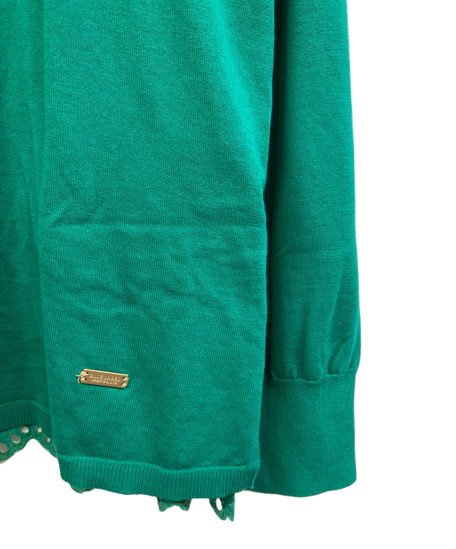 【タグ付未使用】BLUE LABEL CRESTBRIDGE ニット(薄手) M BLUE LABEL CRESTBRIDGE - 【タグ付未使用】BLUE LABEL CRESTBRIDGE