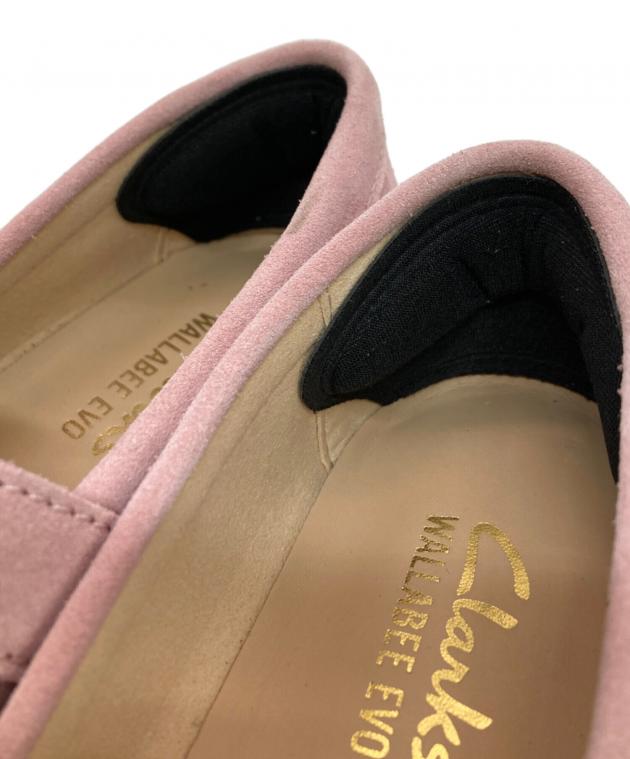 中古・古着通販】CLARKS (クラークス) モカシンシューズ ピンク サイズ
