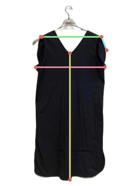 中古・古着通販】YOKO CHAN (ヨーコチャン) ノースリーブワンピース