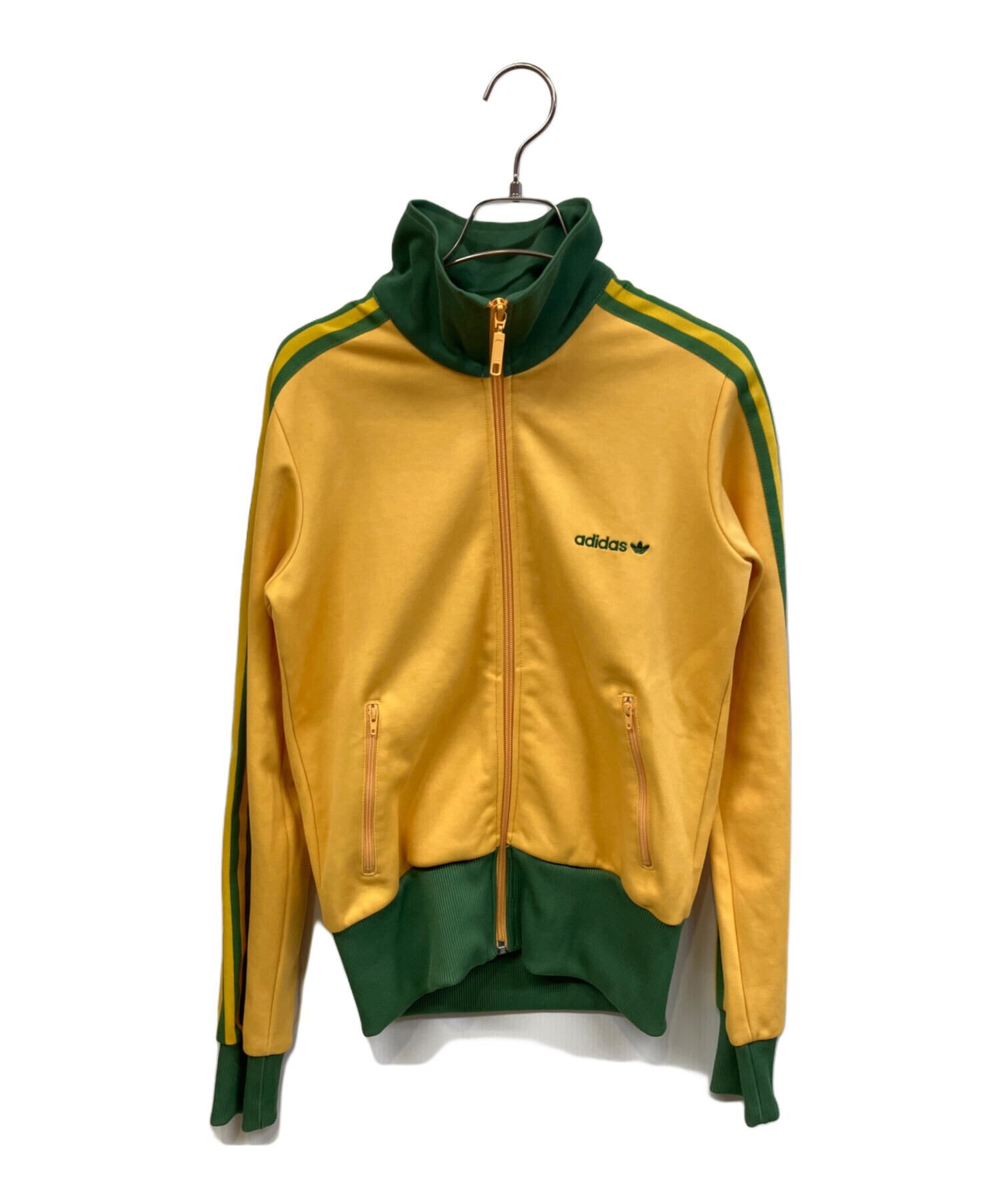 中古・古着通販】adidas (アディダス) トラックジャケット イエロー