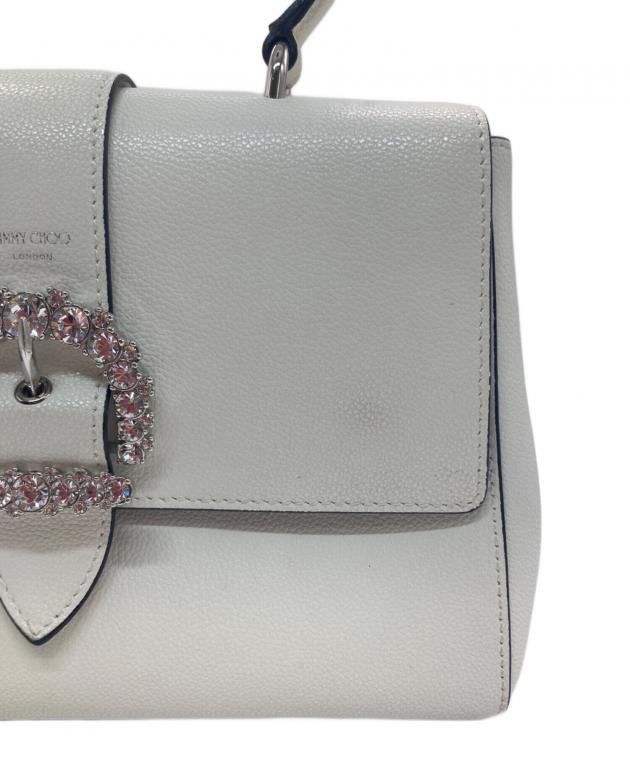 中古・古着通販】JIMMY CHOO (ジミーチュウ) 2WAYバッグ ホワイト