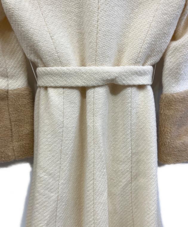 【高級】NOKO OHNO プリーツジャケット コサージュ付 セレモニー 古着 ☆新品☆NOKO OHNO☆ノコオーノ☆プリーツジャケット☆コサージュ☆襟
