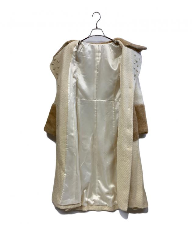NOKO OHNO レースコート 中古・古着通販】NOKO OHNO (ノコ オーノ) コート アイボリ サイズ:38