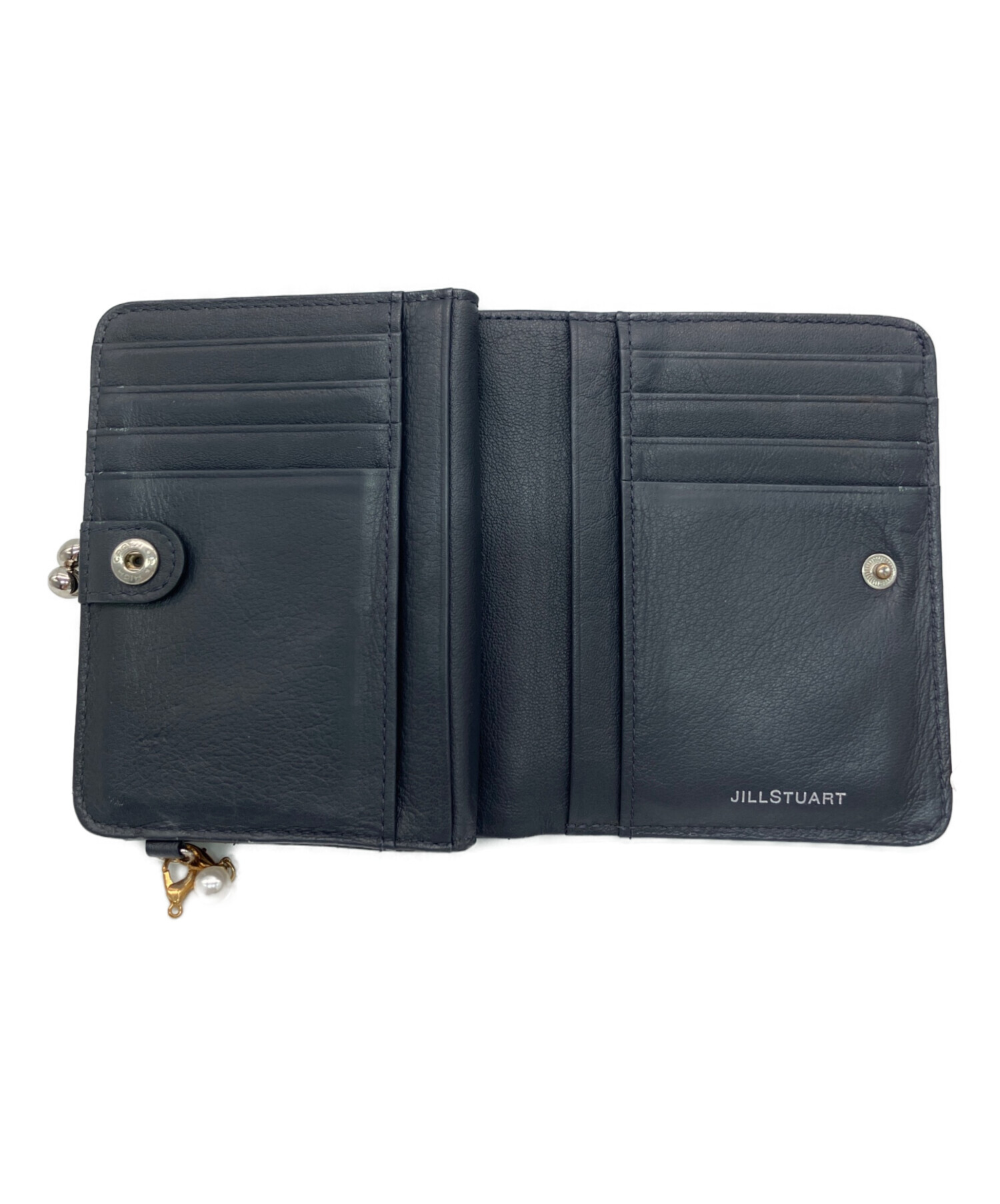 中古・古着通販】JILL STUART (ジルスチュアート) 2つ折り財布 グレー