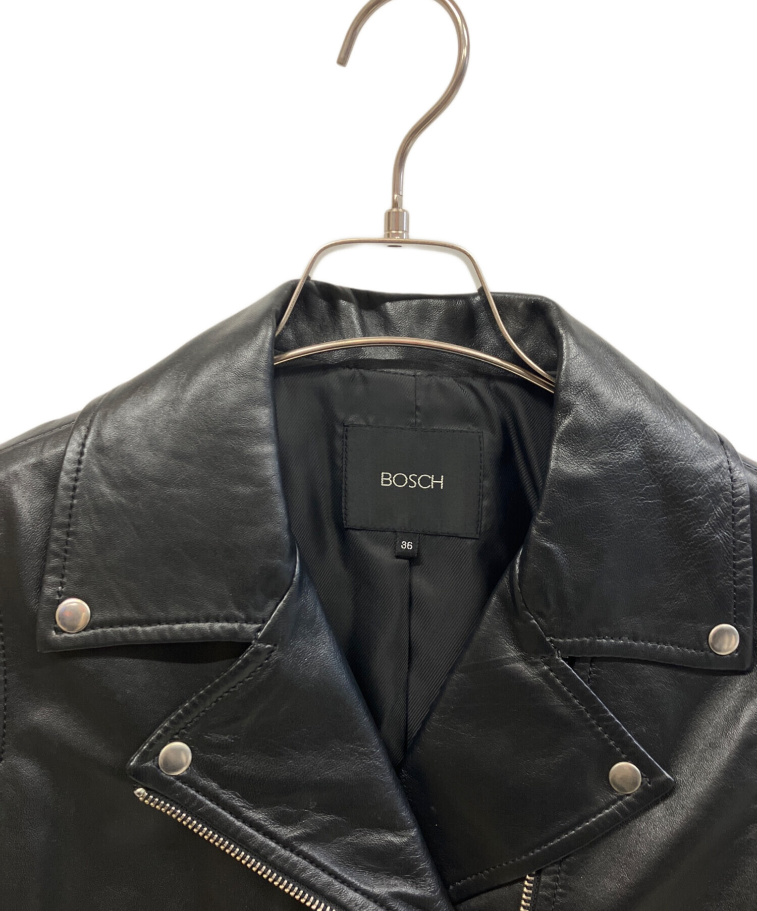 中古・古着通販】BOSCH (ボッシュ) ダブルライダースジャケット 