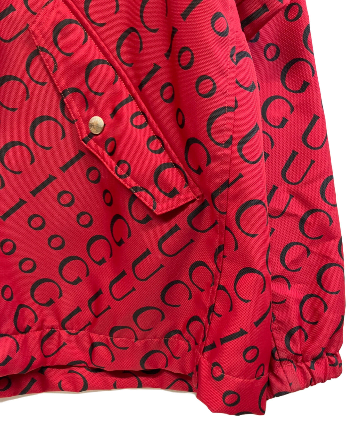 中古・古着通販】GUCCI (グッチ) ウインドブレーカー レッド サイズ:48