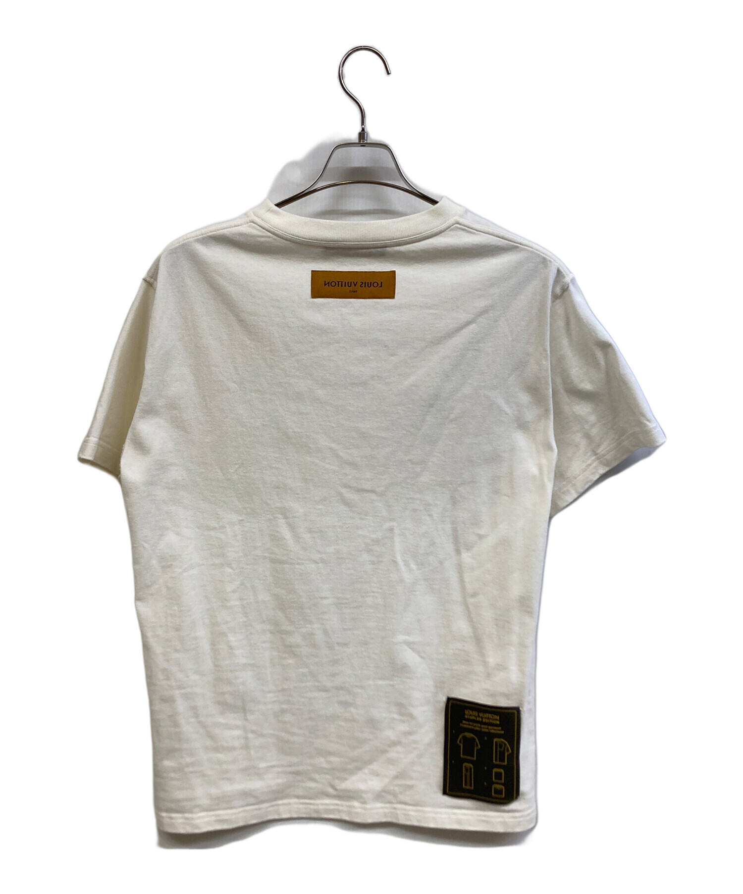 LOUIS VUITTON 25AW フレンチテリー モノグラム 半袖 中古・古着通販】LOUIS VUITTON (ルイ ヴィトン) 半袖Tシャツ ホワイト