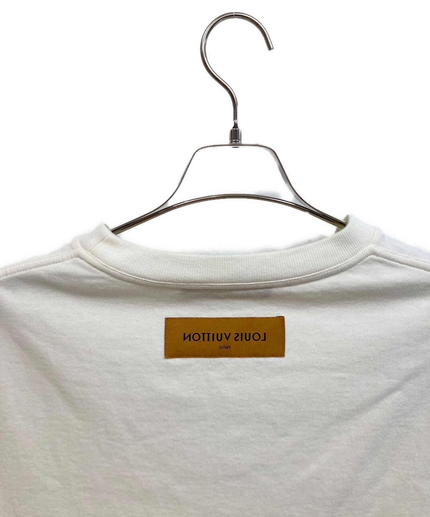 【未使用】ルイヴィトン　コットンシャツ　半袖　M 中古・古着通販】LOUIS VUITTON (ルイ ヴィトン) 半袖Tシャツ ホワイト