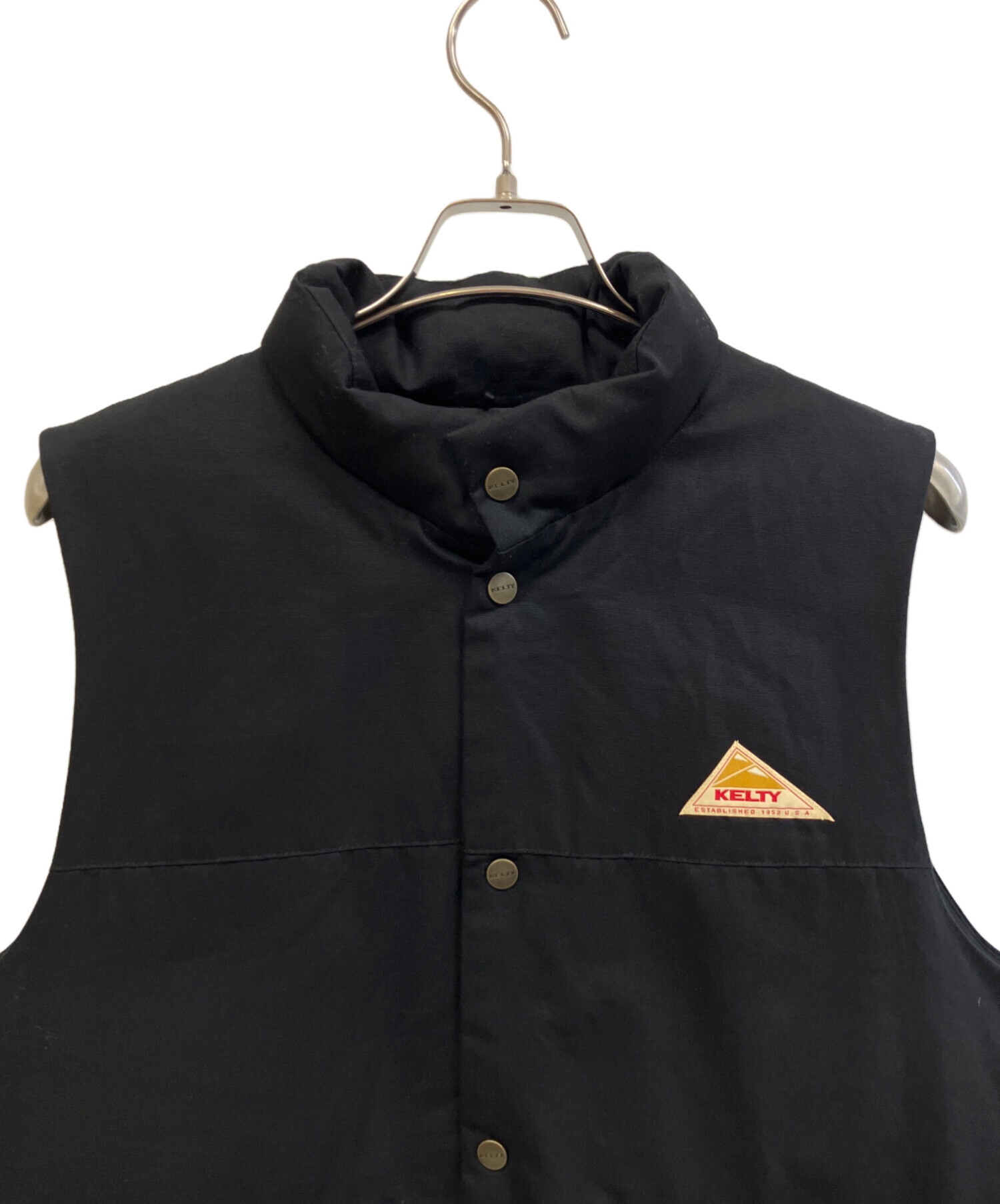中古・古着通販】KELTY (ケルティ) 中綿ベスト ブラック サイズ:M