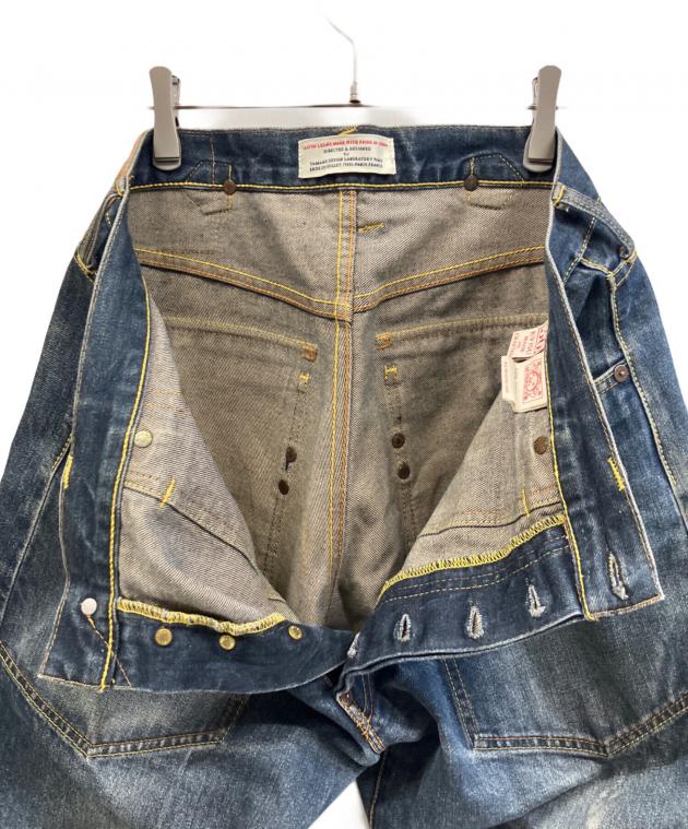 中古・古着通販】EVISU (エヴィス) デニムパンツ インディゴ サイズ