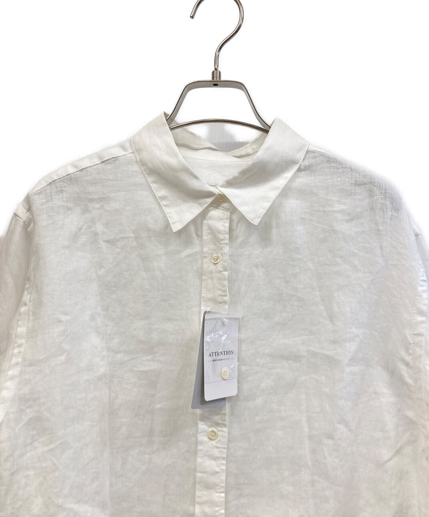 中古・古着通販】SLOBE IENA (スローブ イエナ) 長袖シャツ ホワイト 