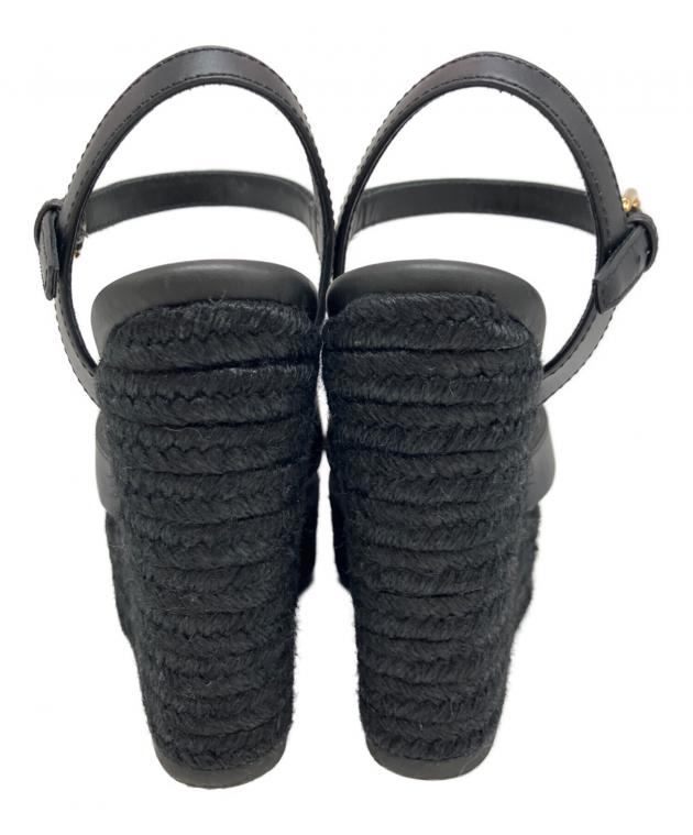 中古・古着通販】LOUIS VUITTON (ルイ ヴィトン) サンダル ブラック