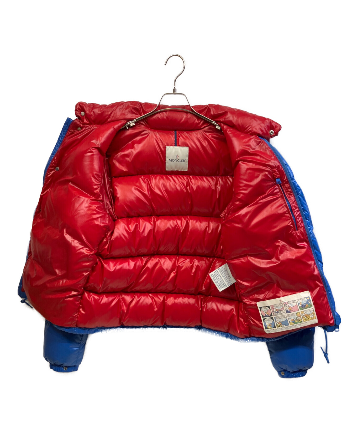 【トレファク府中店】オンライン出品中! MONCLER モンクレール ラムレザーダウンジャケット 中古・古着通販】MONCLER (モンクレール) ダウンジャケット ブルー