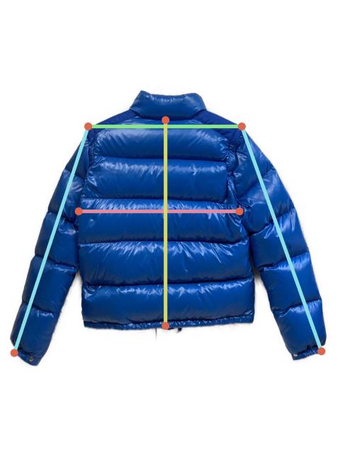 中古・古着通販】MONCLER (モンクレール) ダウンジャケット ブルー
