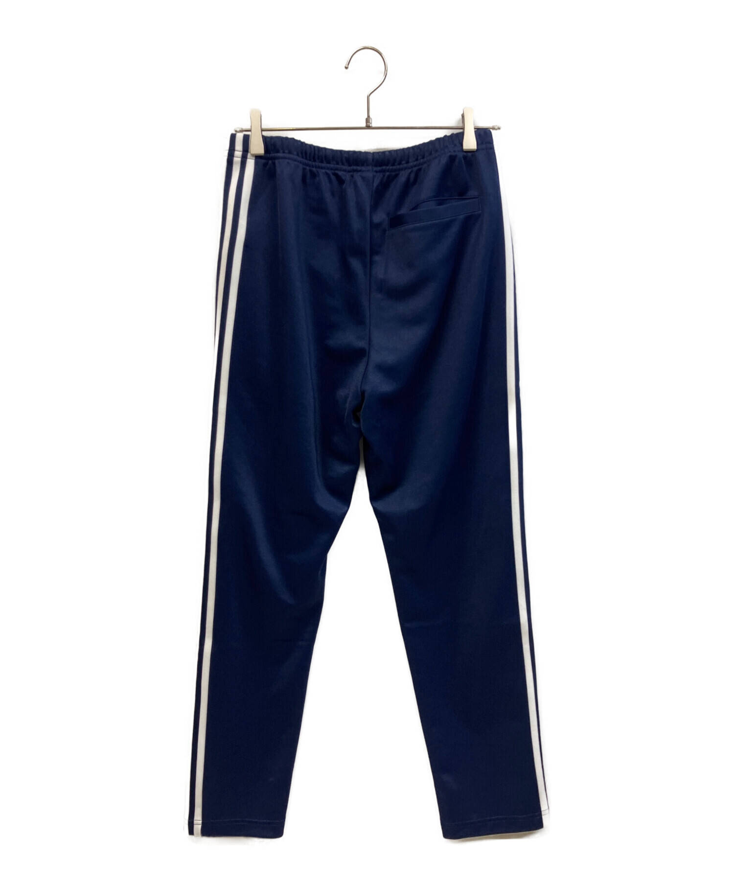 adidas アディダス トラックパンツ 古着 刺繍 2XL 紺 白 16487 中古・古着通販】adidas (アディダス) トラックパンツ ブルー サイズ:L