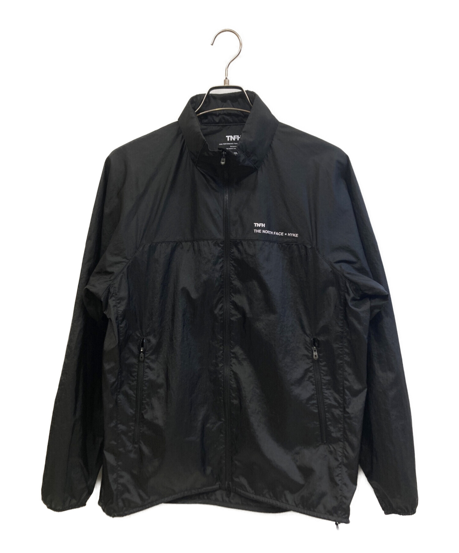 ザノースフェイス×ハイク　HYKE トレイルウィンドジャケット　ブラック　S 中古・古着通販】THE NORTH FACE (ザ ノース フェイス) HYKE (ハイク