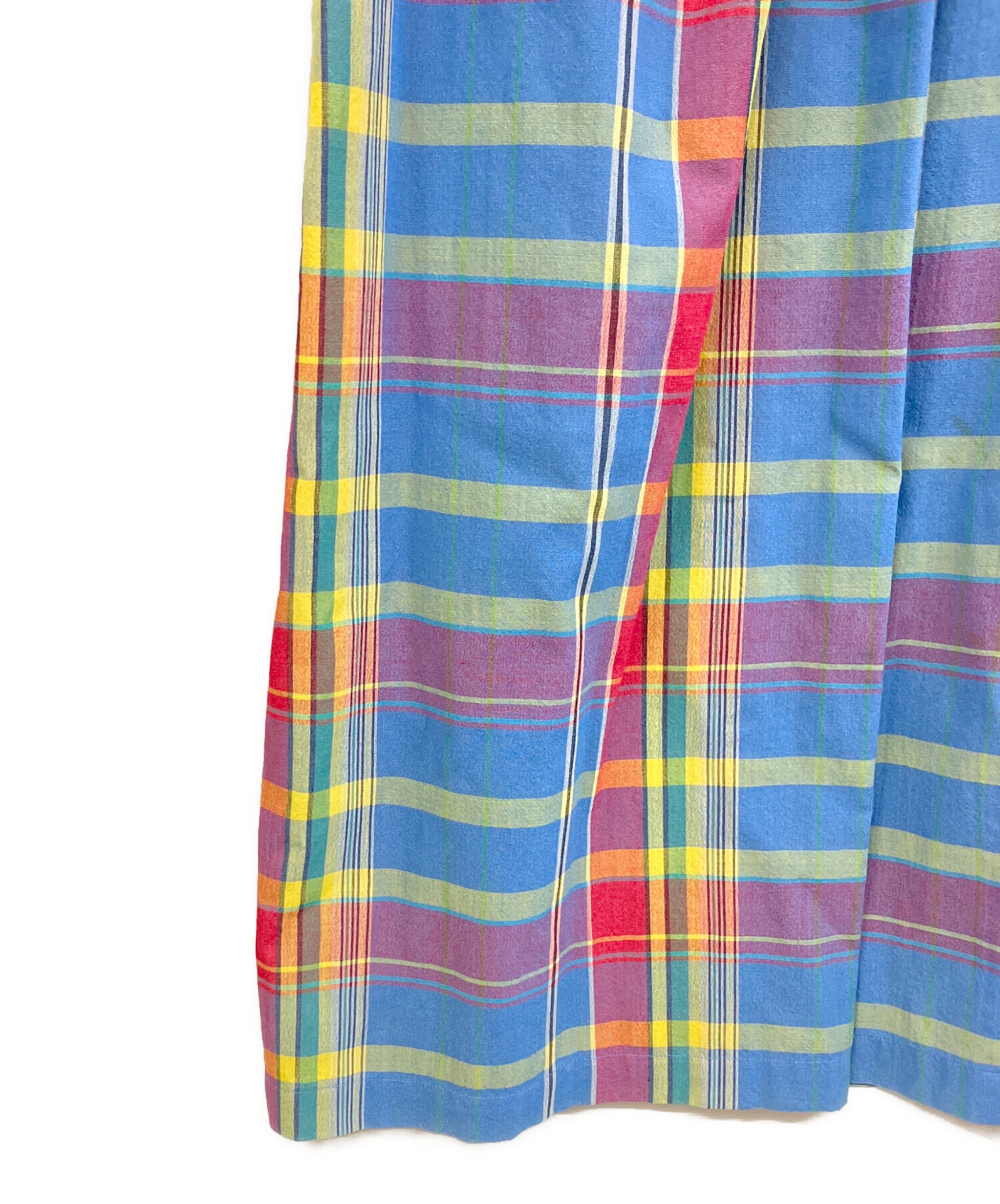 tricot COMME des GARÇONS チェック シースルー スカート 中古・古着通販】tricot COMME des GARCONS (トリココムデギャルソン