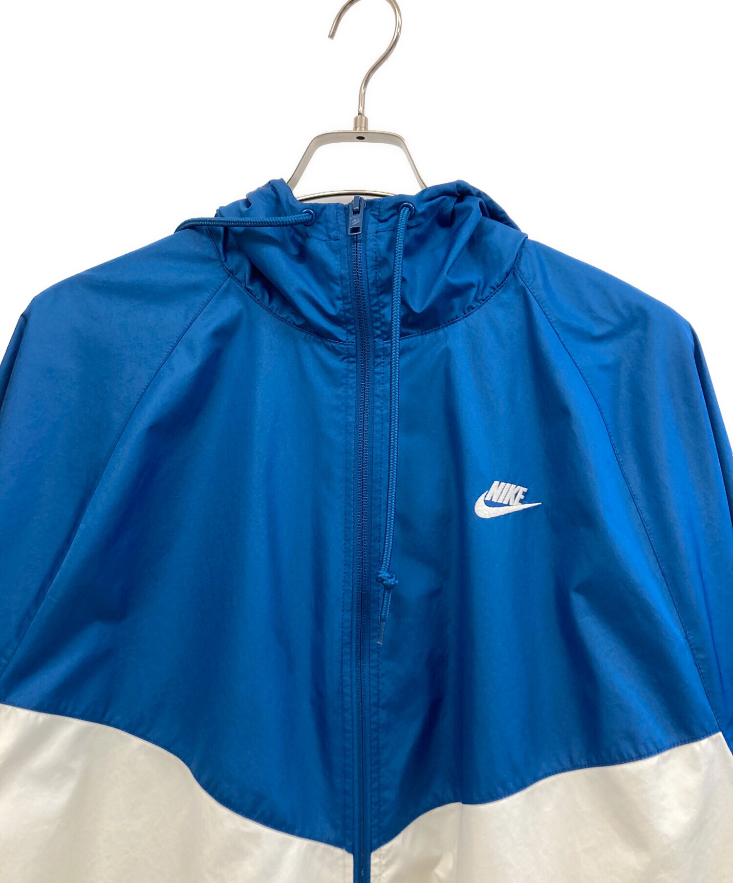 中古・古着通販】NIKE (ナイキ) ウインドブレーカー ブルー サイズ:XL