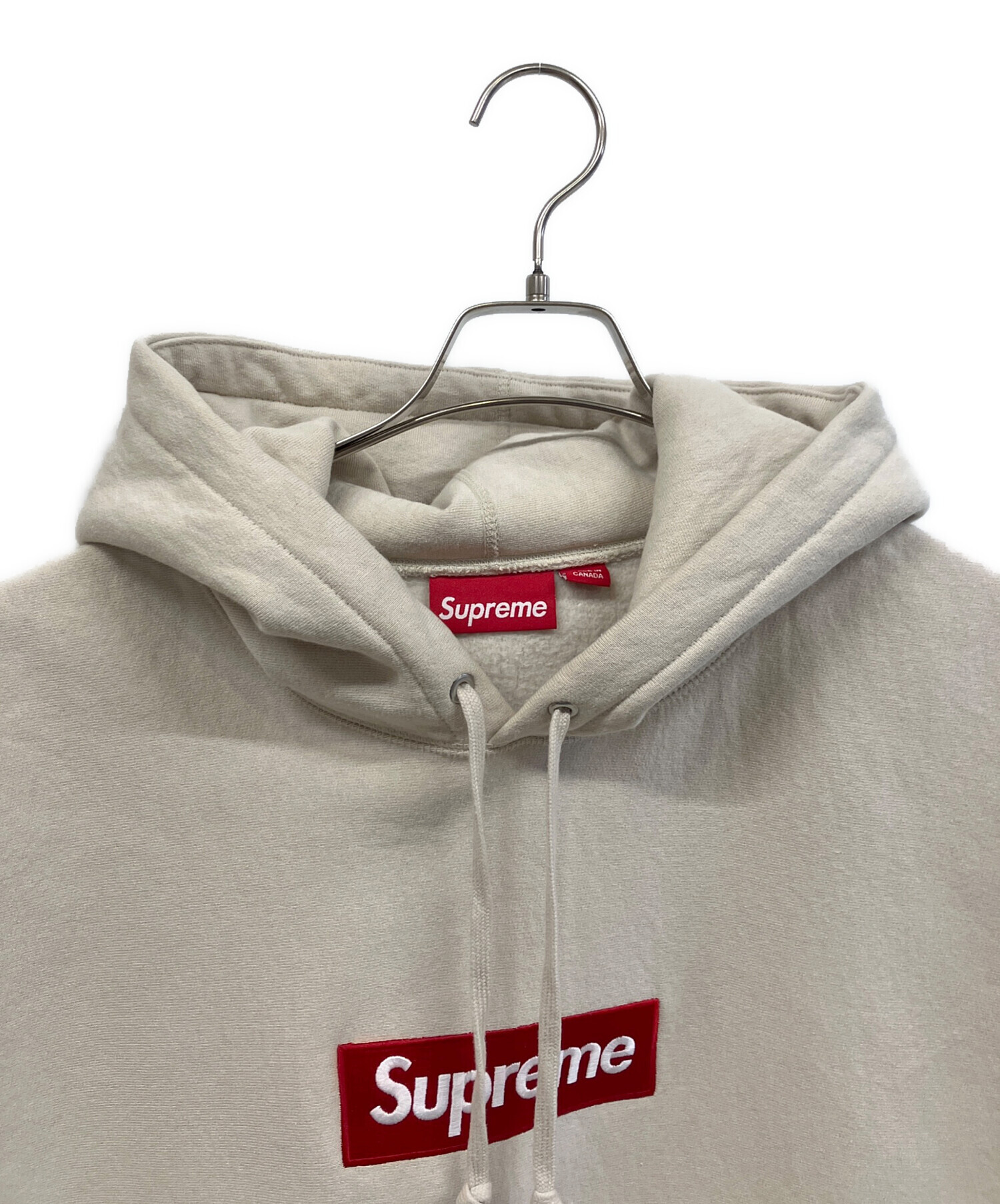 Supreme ベージュ パーカー Lサイズ 中古・古着通販】Supreme (シュプリーム) パーカー ベージュ サイズ:XL